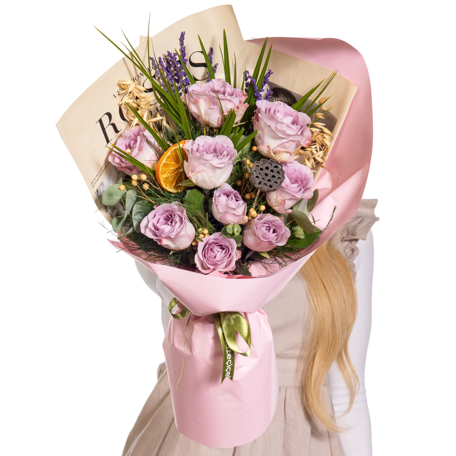 Dreamy Lilac Lila Gül Buketi